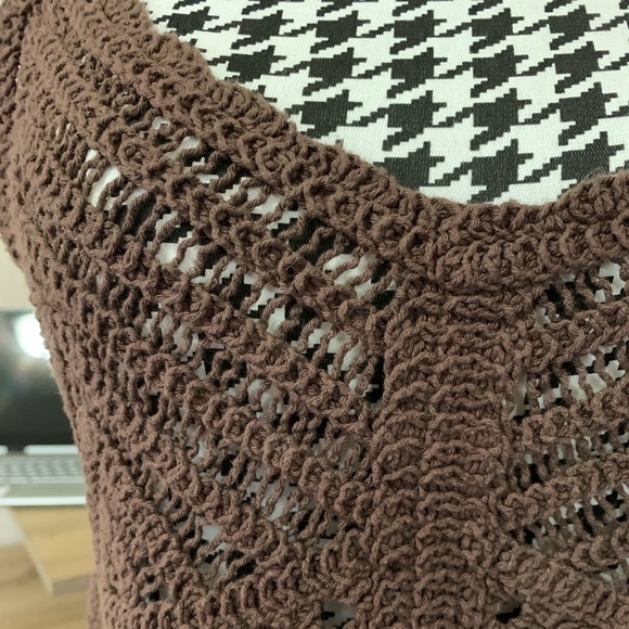 See through knit crop top - Picture 2 of 9